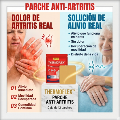THERMOFLEX™ Alivio del Dolor que Funciona (Parche anti-artritis)