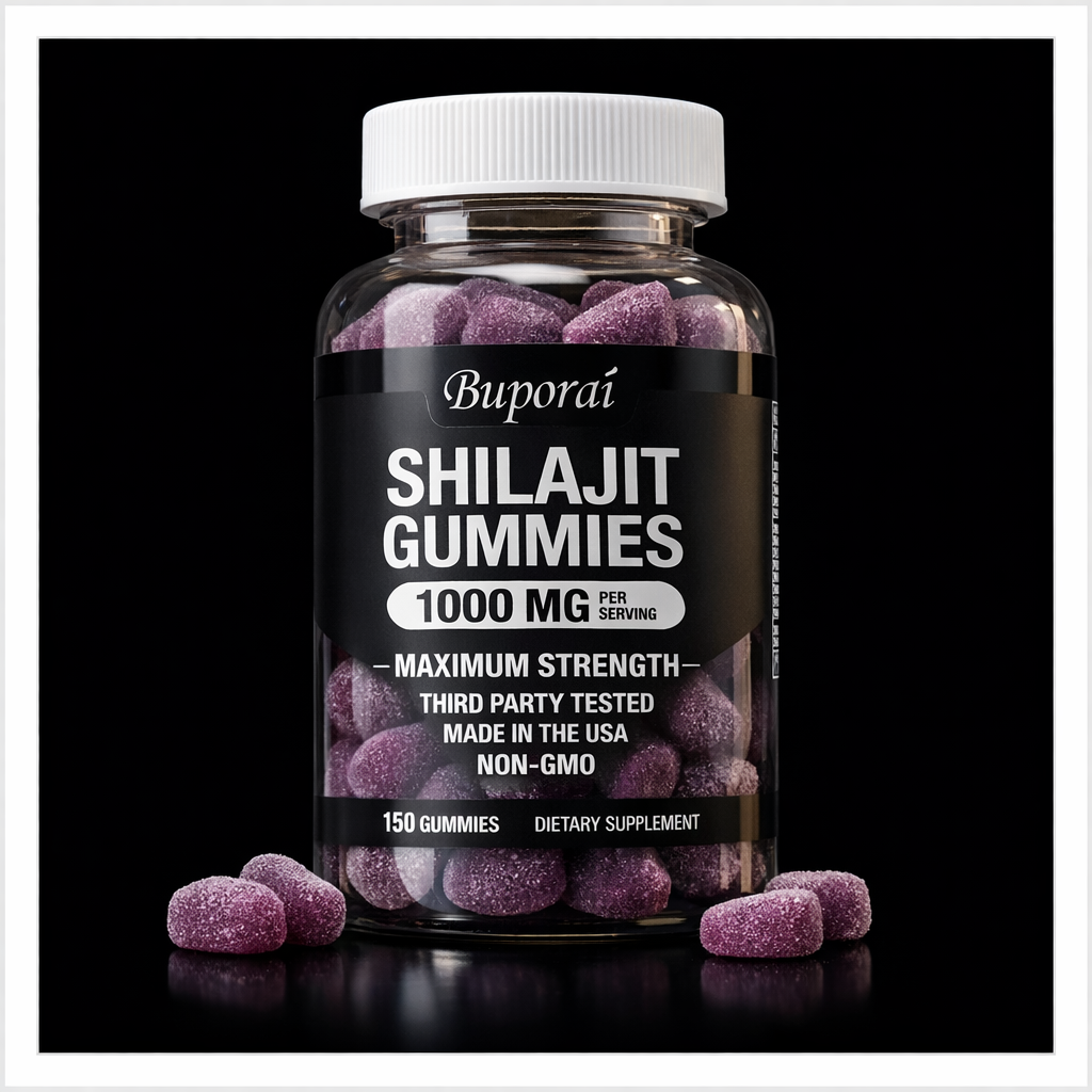 SHILAJIT GOMITAS 1000MG Energía Pura. Performance Máximo.